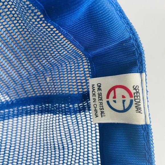 ELF Herring Lyon Food Mesh Snapback Trucker Hat Cap VTG - Picture 7 of 10